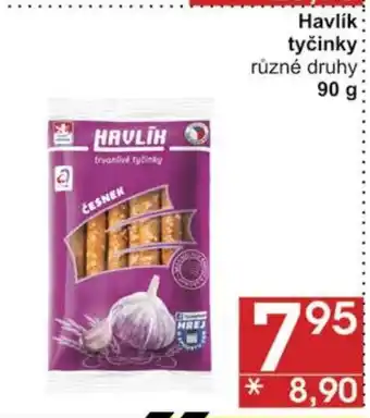 Jip Havlík tyčinky nabídka