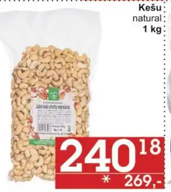 Jip Kešu natural 1 kg nabídka