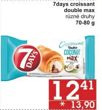 Jip 7days croissant double max nabídka