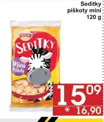 Jip Seditky piškoty mini 120 g nabídka