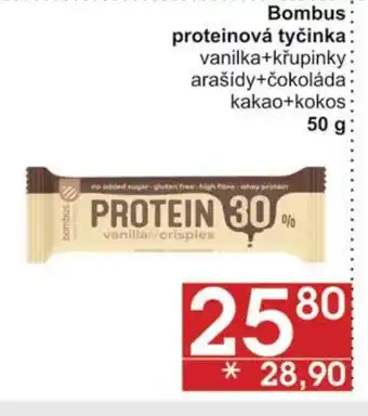 Jip Bombus proteinová tyčinka nabídka