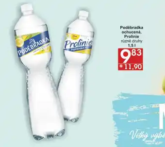 Jip Poděbradka ochucená, Prolinie 1.5 l. nabídka
