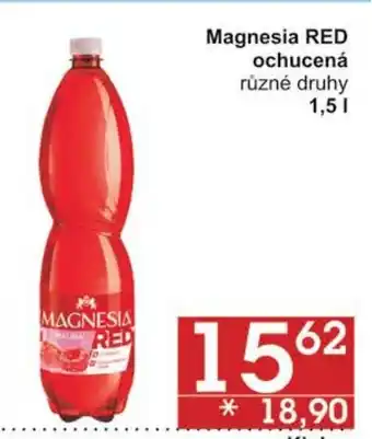 Jip Magnesia RED ochucená 1.5 l. nabídka