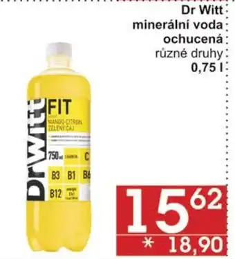 Jip Dr Witt: minerální voda ochucená 0.75 l. nabídka