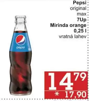 Jip Pepsi 0.25 l. nabídka