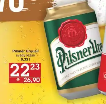 Jip Pilsner Urquell světlý ležák 0,33 l. nabídka