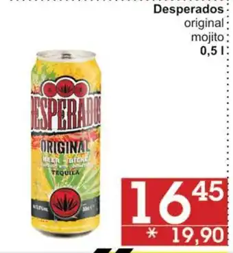 Jip Desperados original mojito 0.5 l. nabídka