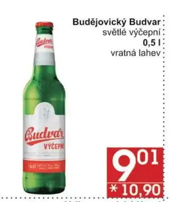 Jip Budějovický Budvar 0.5 l. nabídka