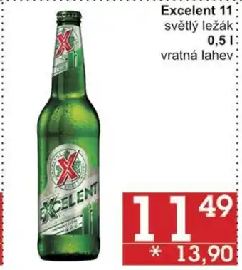 Jip Excelent 11 světlý ležák 0.5 l. nabídka