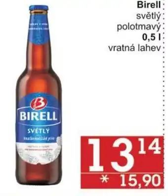 Jip Birell světlý polotmavý 0.5 l. nabídka