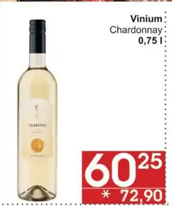 Jip Vinium Chardonnay: 0,75 l. nabídka