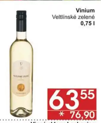Jip Vinium Veltlínské zelené 0,75 l. nabídka