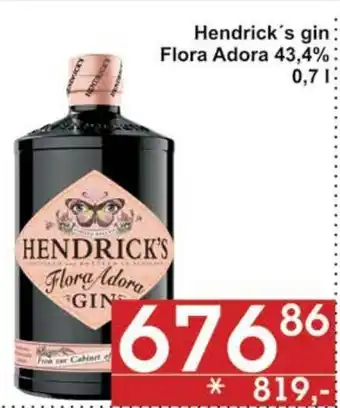 Hendrick's gin Flora Adora 43,4% 0,7 l.