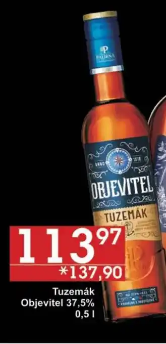 Jip Tuzemák Objevitel 37,5% 0.5 l. nabídka