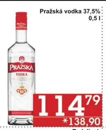Jip Pražská vodka 37,5% 0.5 l. nabídka
