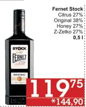 Jip Fernet Stock 0.5 l. nabídka