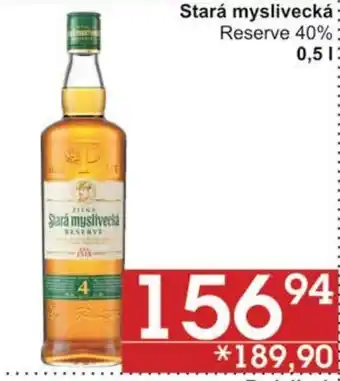 Jip Stará myslivecká Reserve 40% 0.5 l. nabídka