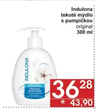 Jip Indulona tekuté mýdlo s pumpičkou original 300 ml nabídka