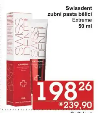 Jip Swissdent zubní pasta bělící Extreme 50 ml nabídka
