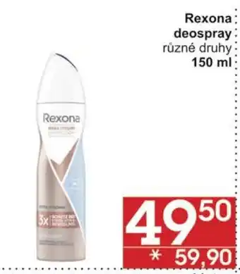 Jip Rexona deospray nabídka