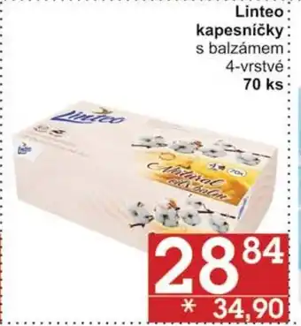 Jip Linteo kapesníčky 70 ks nabídka