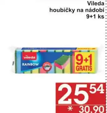 Jip Vileda houbičky na nádobí 9+1 ks nabídka