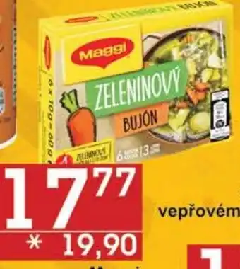Jip Maggi bujon zeleninový 60 g nabídka