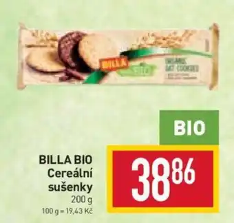 Billa BILLA BIO Cereální sušenky nabídka