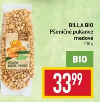 Billa BILLA BIO Pšeničné pukance medové nabídka