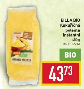 Billa BILLA BIO Kukuřičná polenta instantní nabídka