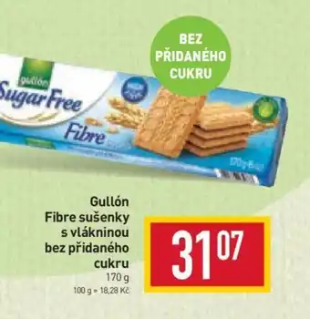 Billa Gullón Fibre sušenky s vlákninou bez přidaného cukru nabídka