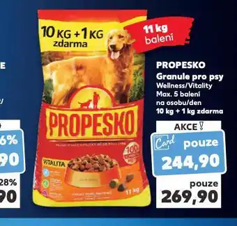 Kaufland Propesko granule pro psy nabídka