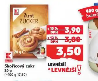 Kaufland Skořicový cukr nabídka