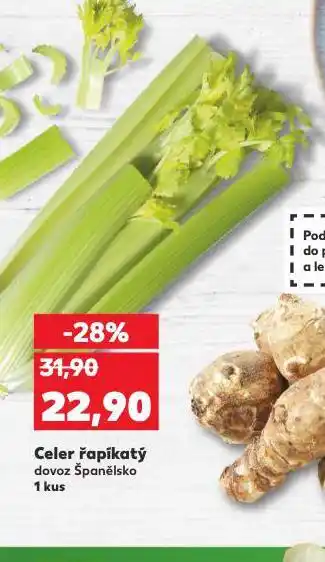Kaufland Celer řapíkatý nabídka