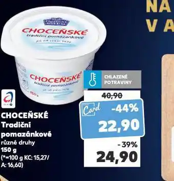 Choceňské tradiční pomazánkové