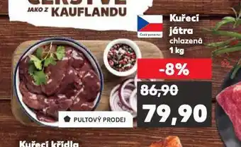 Kaufland Kuřecí játra nabídka