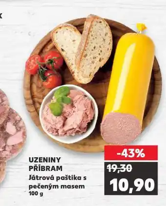 Kaufland Játrová paštika s pečeným masem nabídka