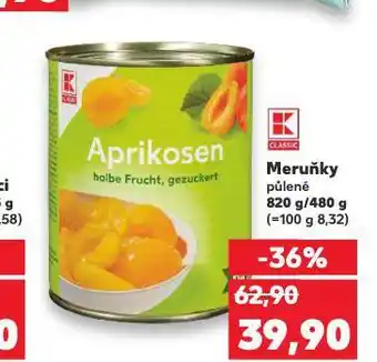 Kaufland Meruňky nabídka