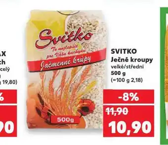 Kaufland Svitko ječné kroupy nabídka