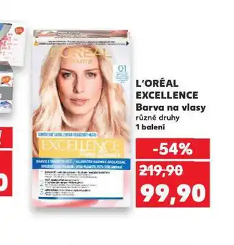 Kaufland Loreal excellence barva na vlasy nabídka