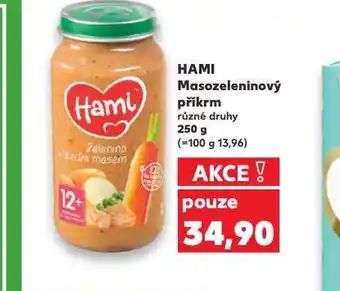 Kaufland Hami masozeleninový příkrm nabídka