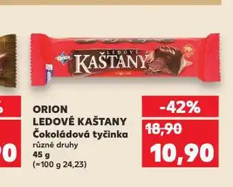 Kaufland Orion ledové kaštany nabídka