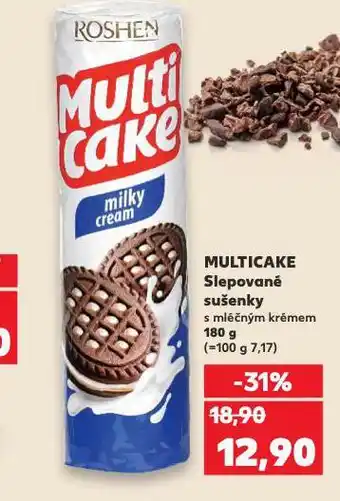 Kaufland Multicake slepované sušenky nabídka