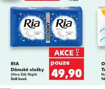 Kaufland Ria dámské vložky nabídka