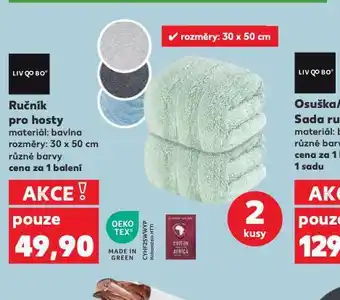 Kaufland Ručník pro hosty nabídka