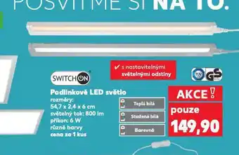 Kaufland Podlinkové led světlo nabídka