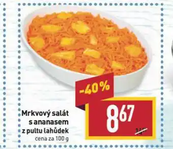 Billa Mrkvový salát s ananasem nabídka