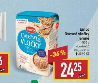 Billa Emco ovesné vločky nabídka
