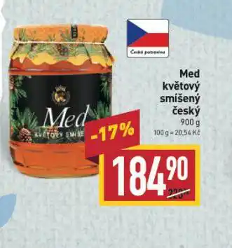 Billa Med květový smíšený český nabídka