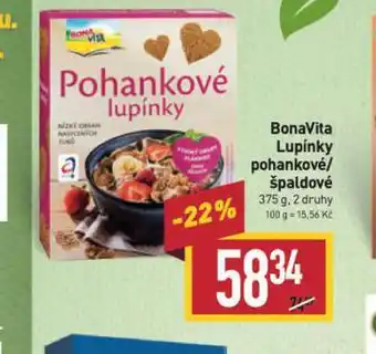Billa Bonavita lupínky pohankové / špaldové nabídka